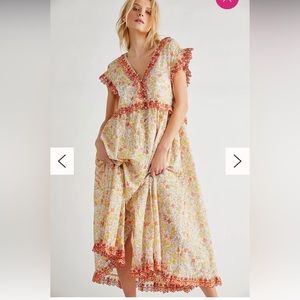 Free People Milania Midi Dress
